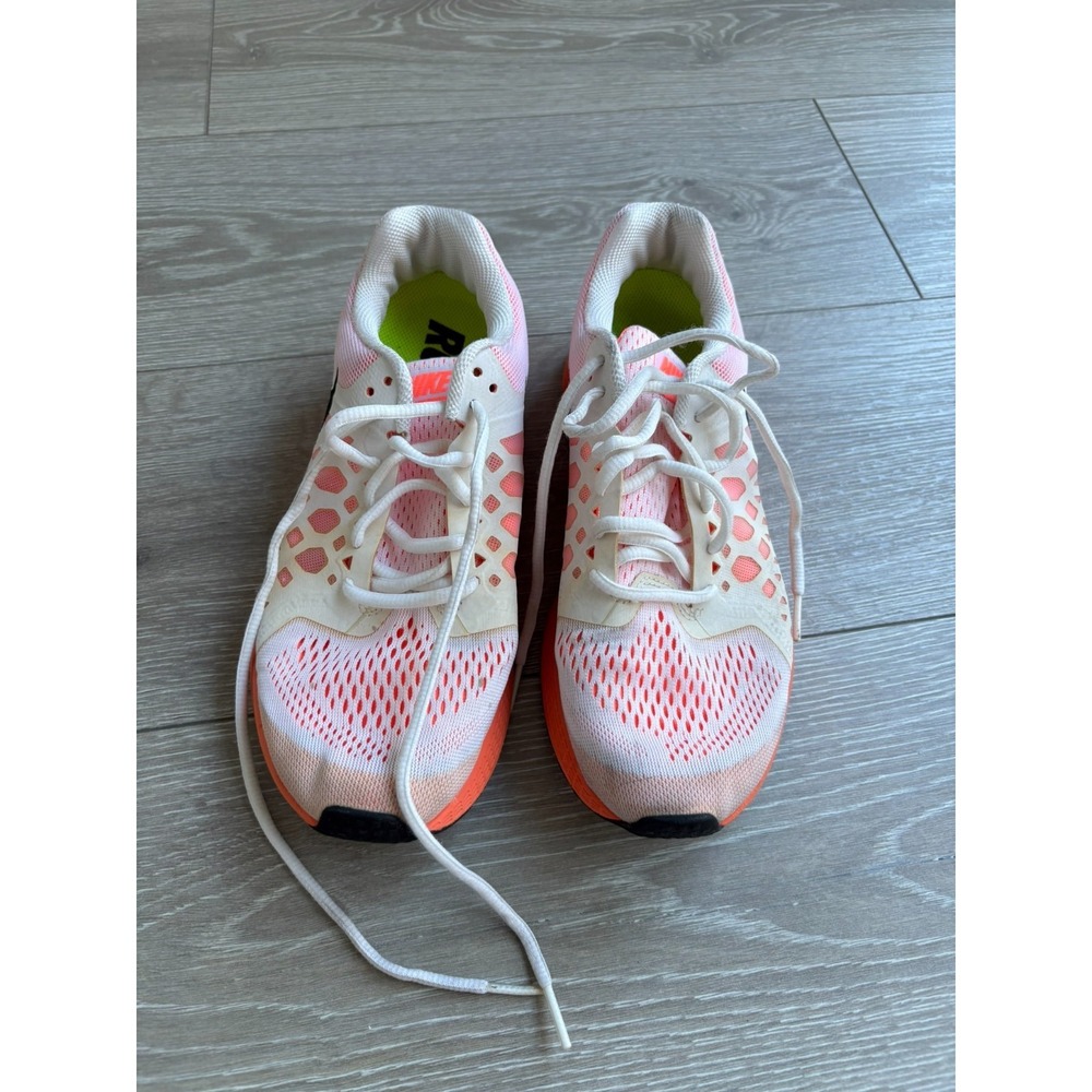 Nike Air Zoom Pegasus 31 Womens Bright Mango Orange Pink Running Shoes Size 8.5